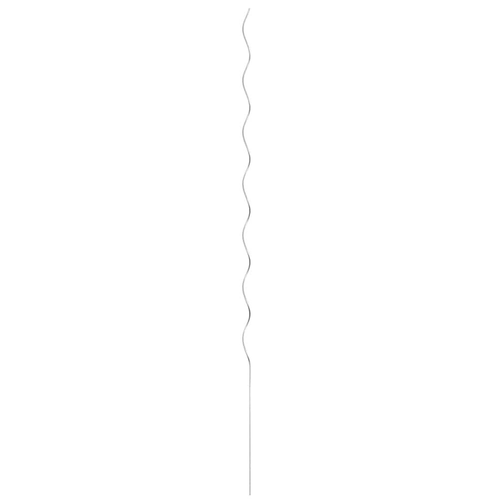 50 pz Supporti a Spirale per Piante 170 cm in Acciaio Zincato vidaXL