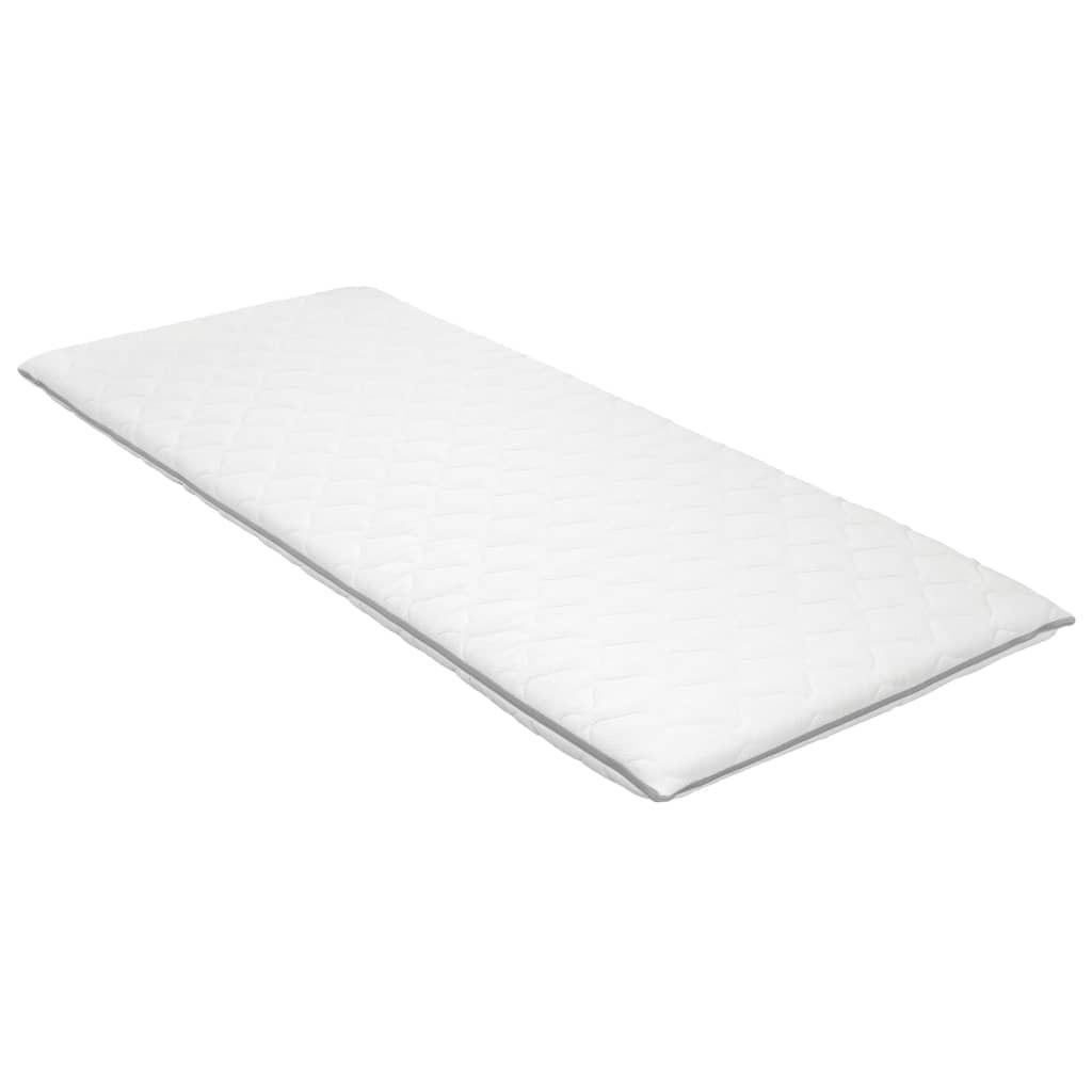 Coprimaterasso 90x200 cm in Schiuma Viscoelastica 6 cm vidaXL
