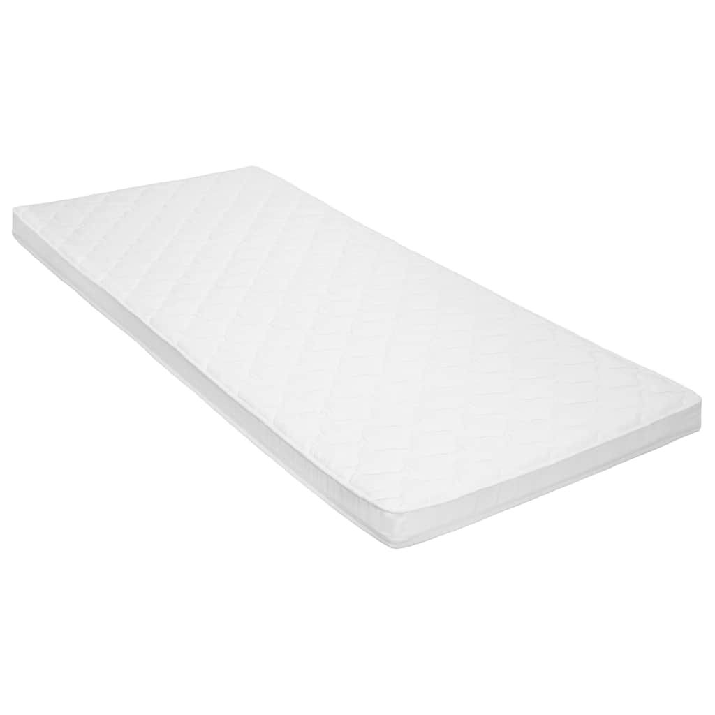 Coprimaterasso 80x200cm Schiuma a Freddo Superficie a Onde 6 cm vidaXL