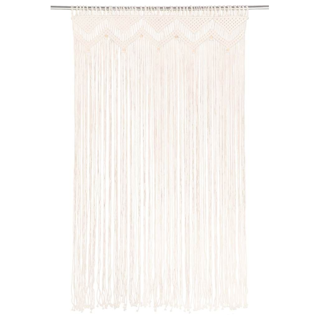 Tenda Macramè 140x240 cm in Cotone vidaXL