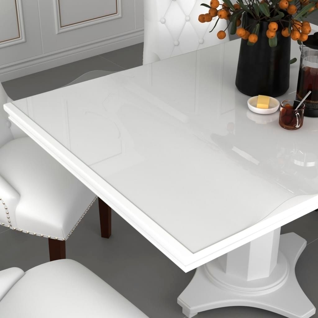 Protezione Tavolo Trasparente 80x80 cm 1,6 mm PVC vidaXL