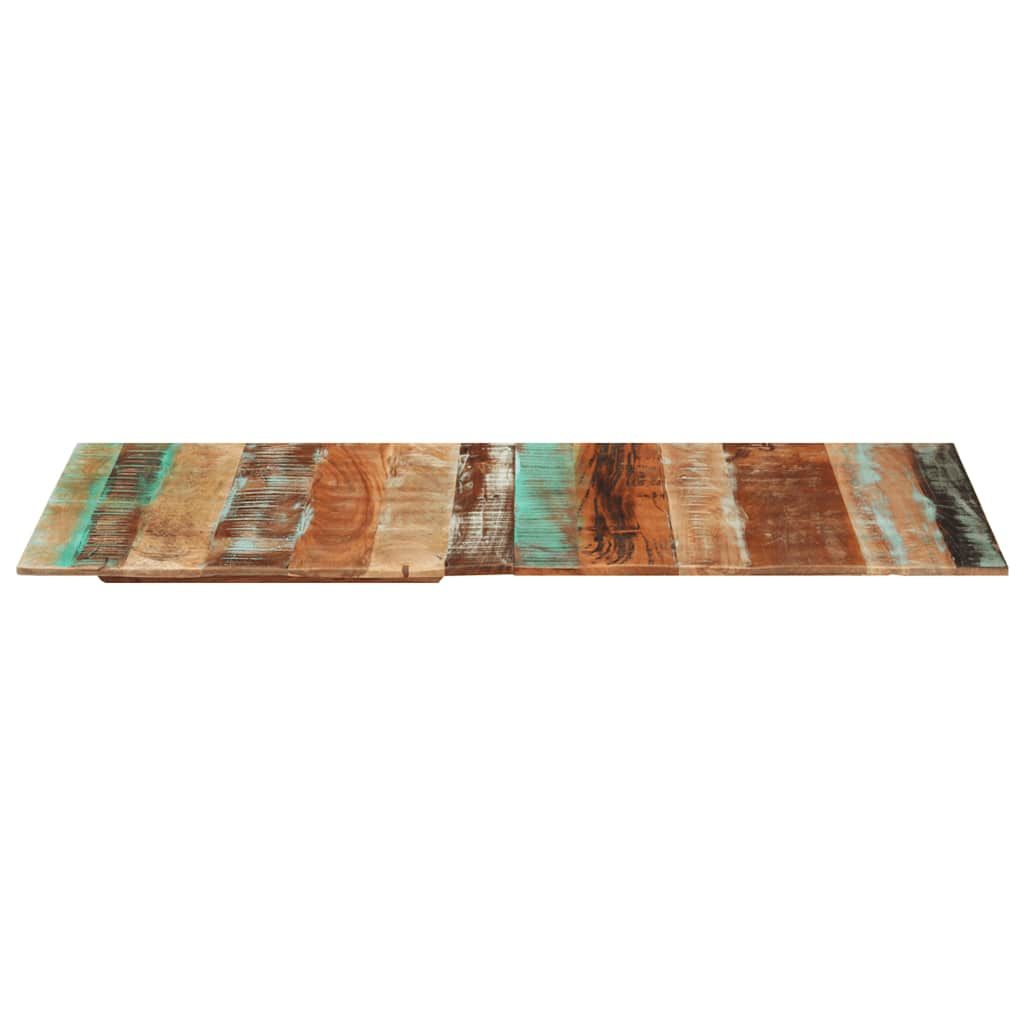 Piano Tavolo Rettangolare 60x140 cm 15-16 mm Legno di Recupero vidaXL
