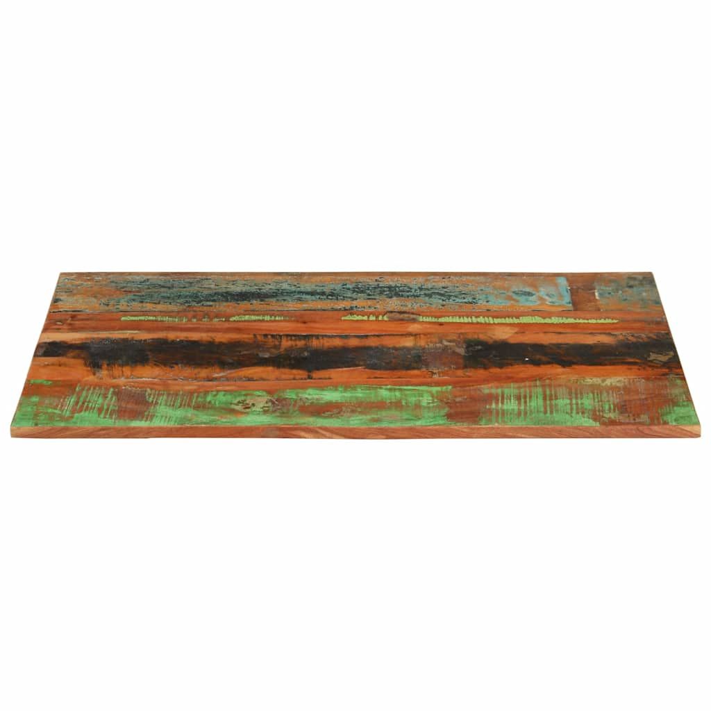 Piano Tavolo Rettangolare 60x90 cm 15-16 mm Legno di Recupero vidaXL
