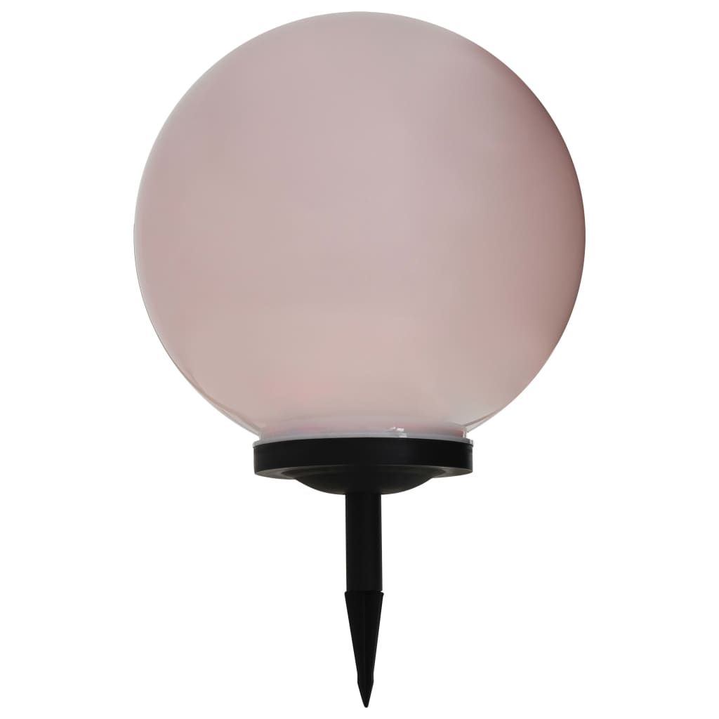 Lampade Solari da Esterno 2 pz LED Sferiche 40 cm RGB vidaXL