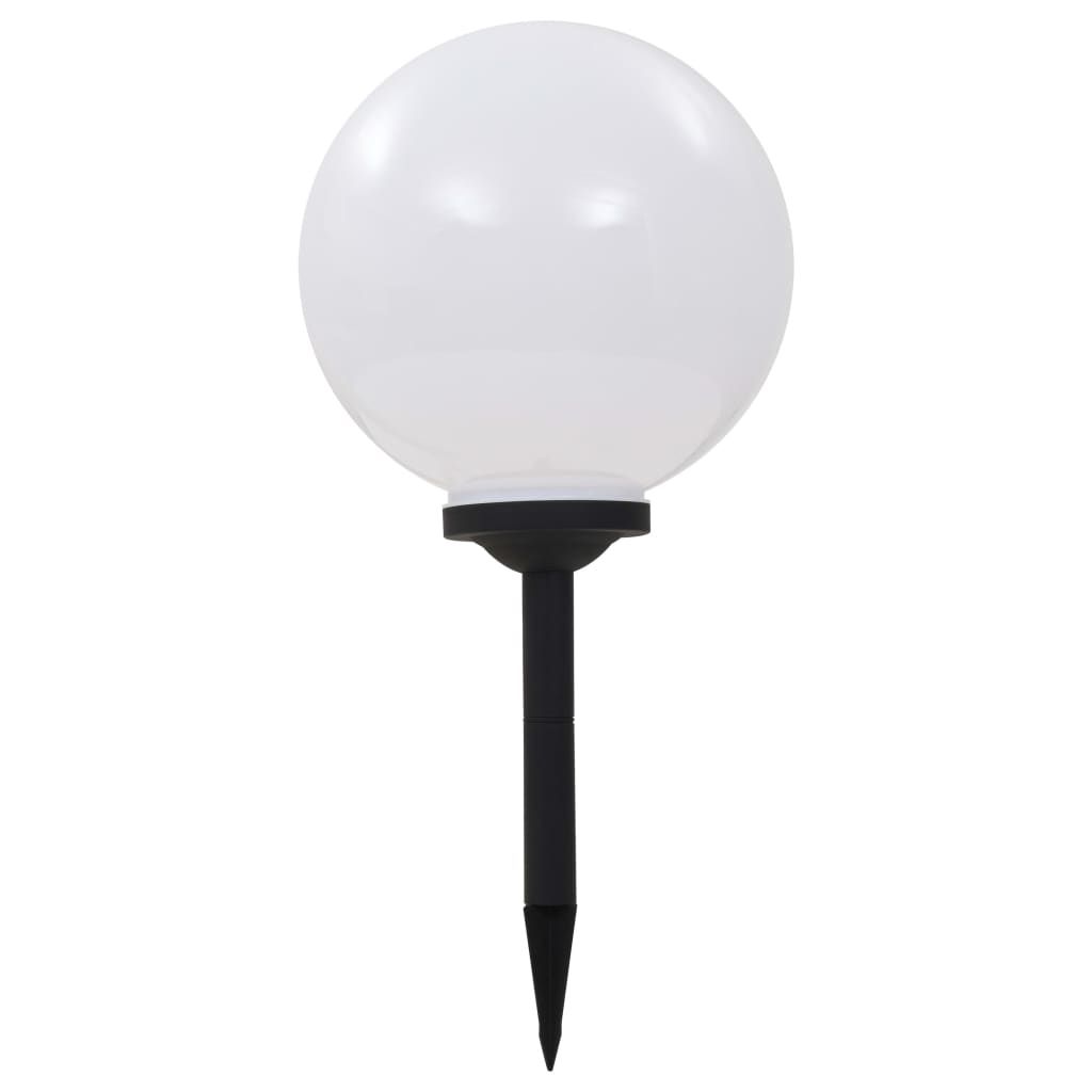 Lampade Solari da Esterno 4 pz LED Sferiche 30 cm RGB vidaXL