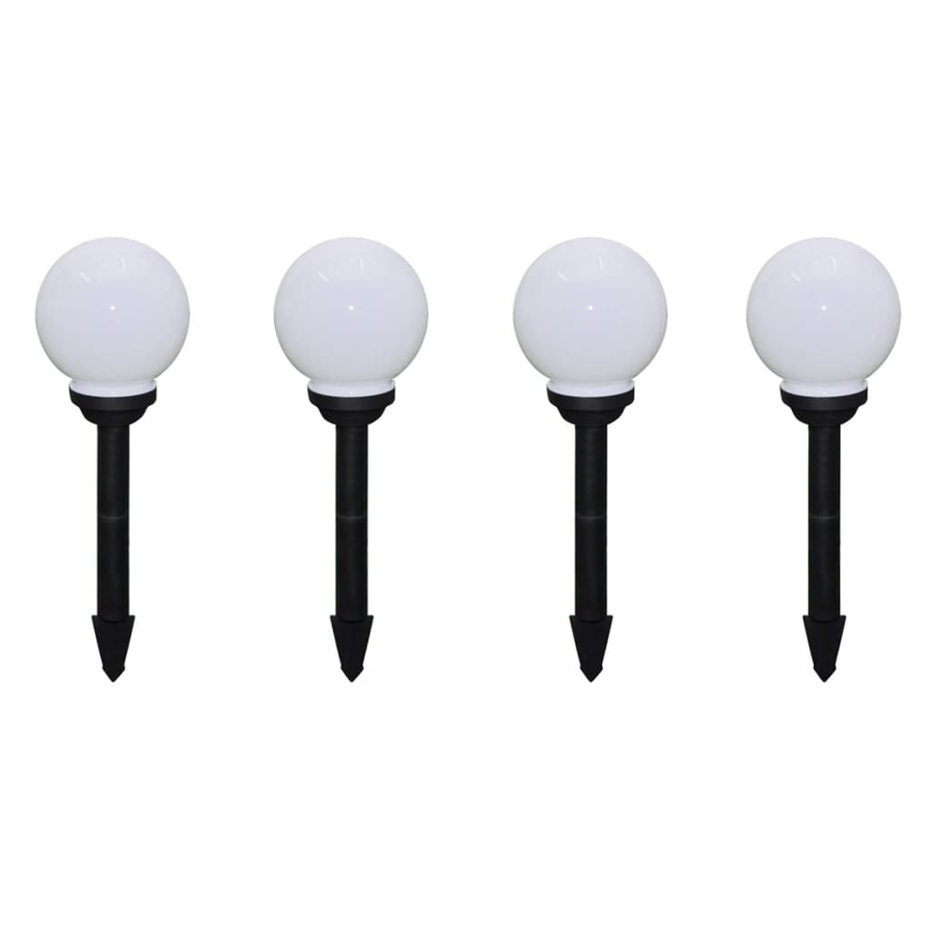 Lampade da Sentiero 8 pz LED 15 cm con Picchetto vidaXL