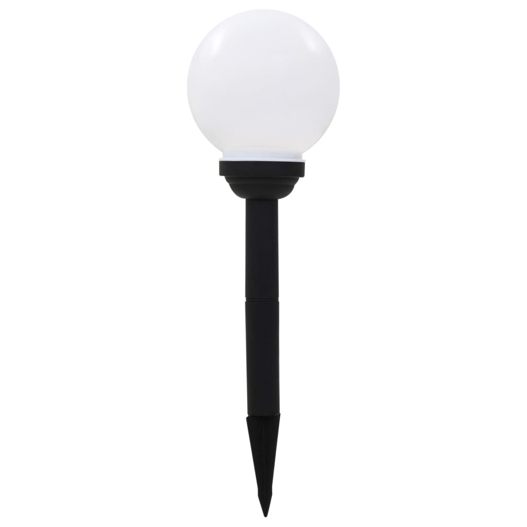 Lampade Solari da Esterno 6 pz LED Sferiche 20 cm RGB vidaXL