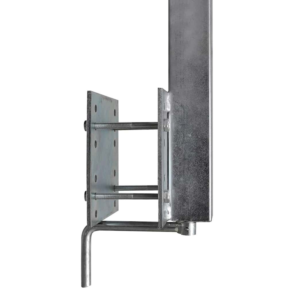 Set Supporto Prua a Barra Solida per Rimorchio Barca 63 - 88 cm vidaXL