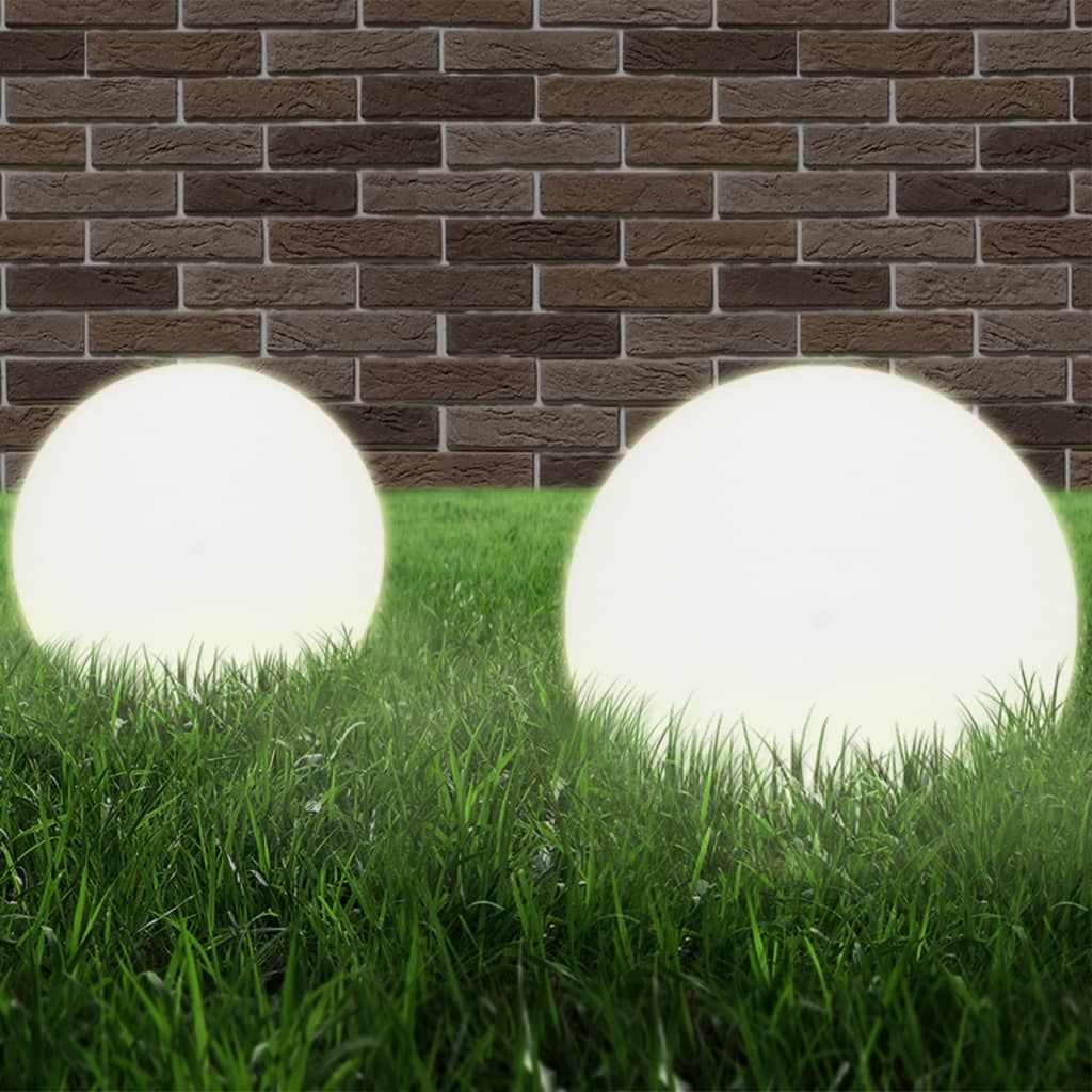 Set Lampade a LED Sferiche 4 pz 30 cm in PMMA vidaXL