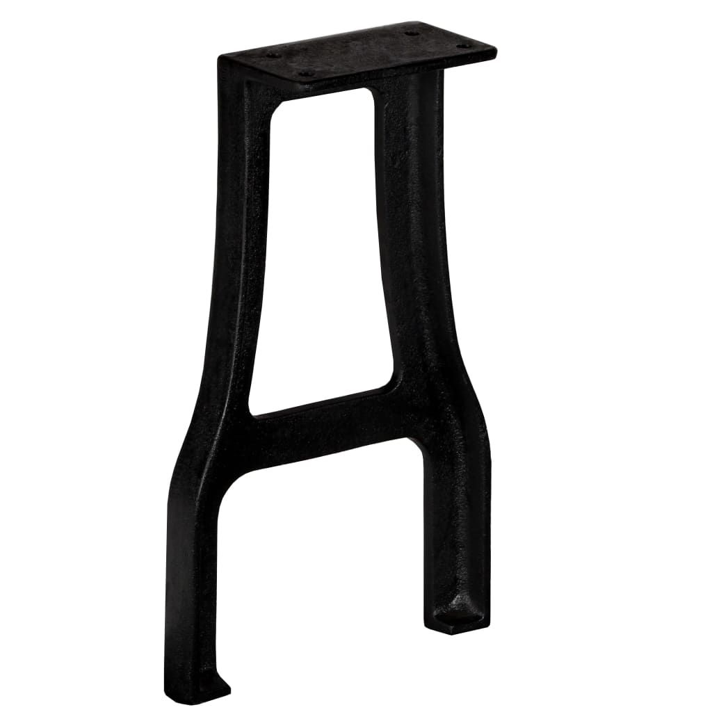 Gambe per Panca 2 pz a Forma di A in Ghisa vidaXL