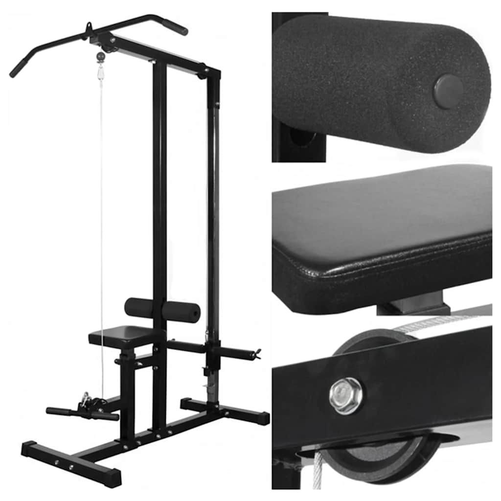 Macchina Multistazione con Bilanciere e Set di Manubri 30,5 kg vidaXL