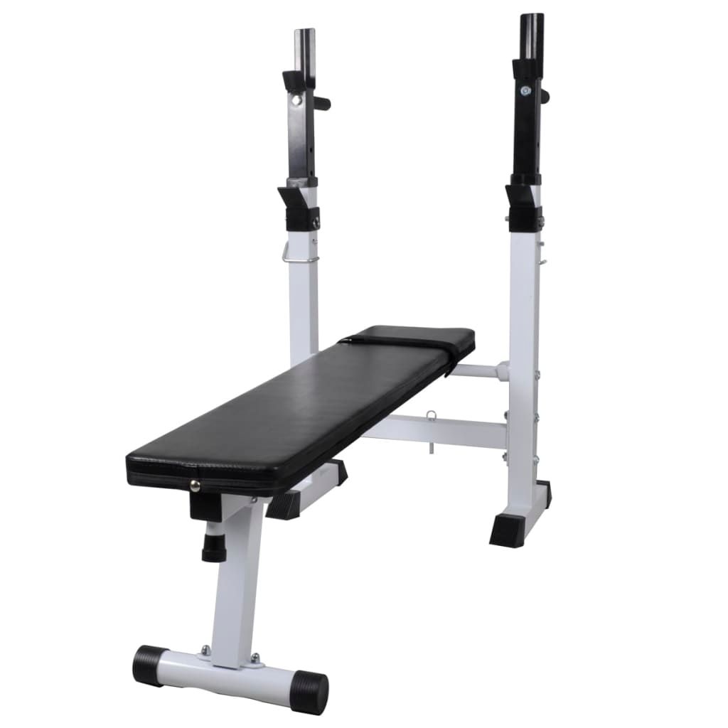 Panca Multifunzione con Bilanciere e Set di Manubri 60,5 kg vidaXL