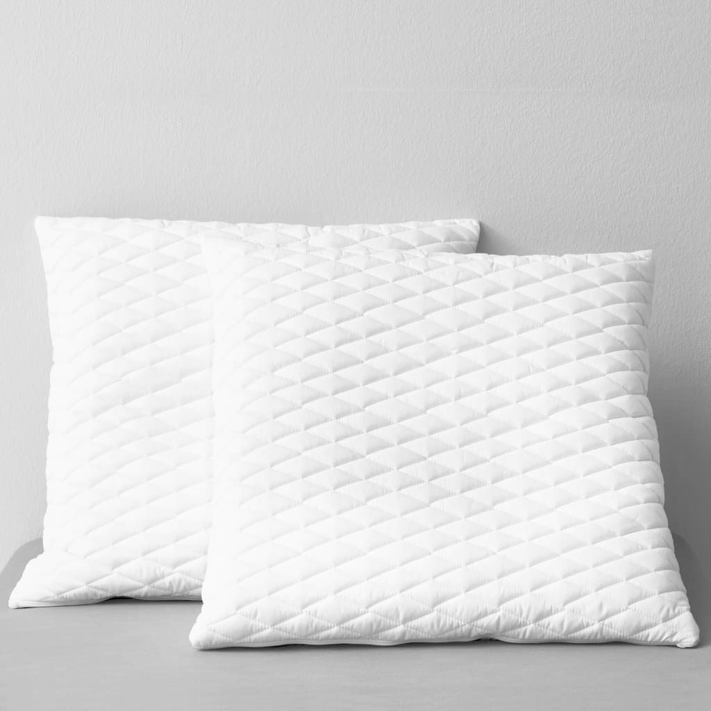 Cuscini 2 pz 80x80x14 cm in Memory Foam vidaXL