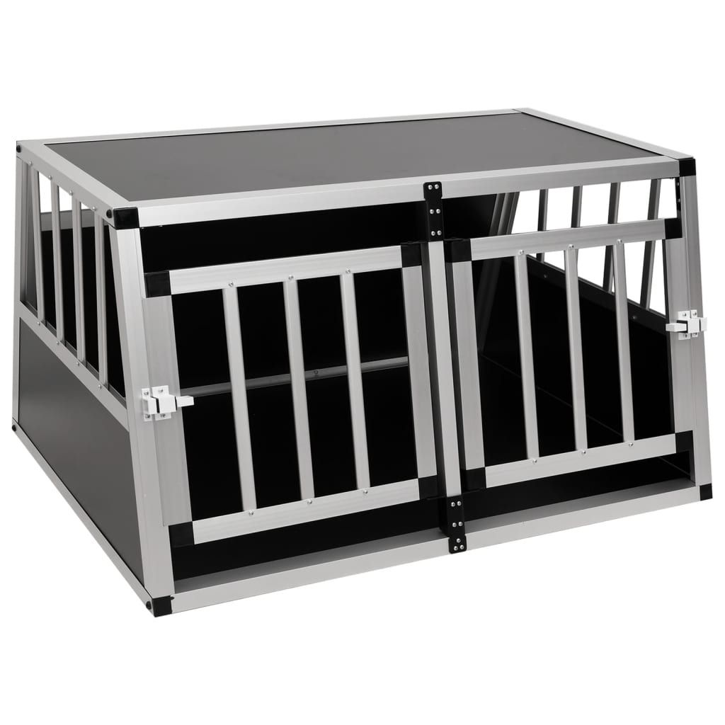 Trasportino per Cani con Doppia Porta 89x69x50 cm vidaXL