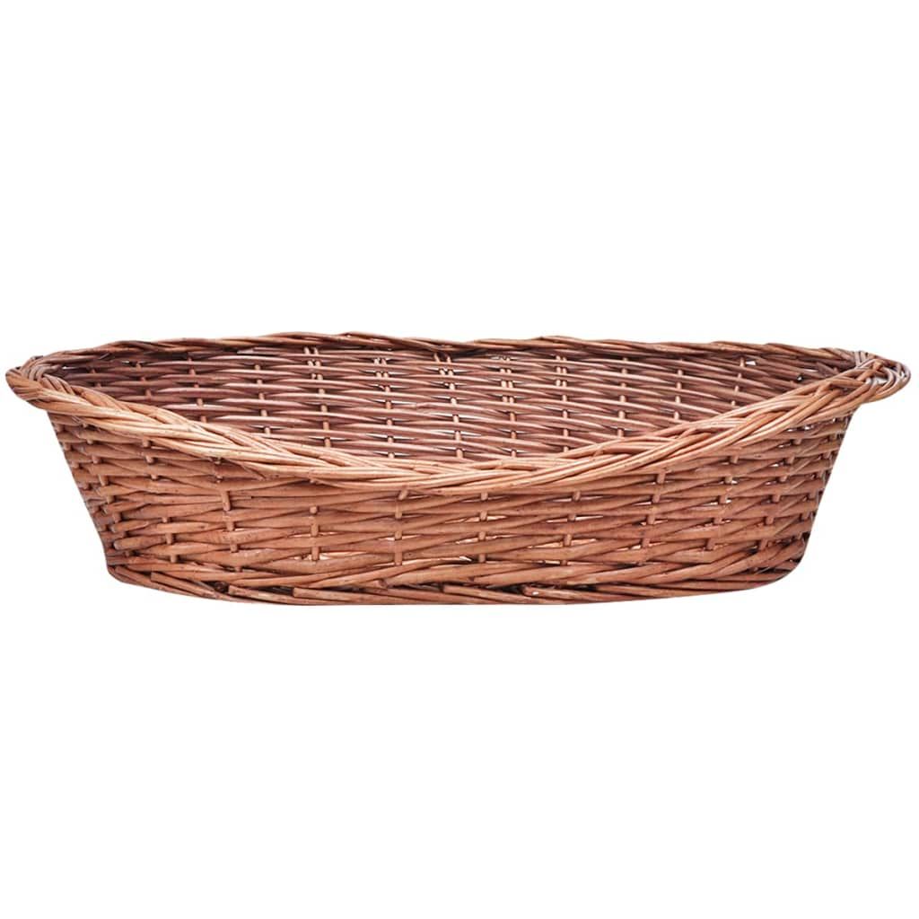 Cesto/Cuccia per Cani in Vimini Naturale 69 cm vidaXL