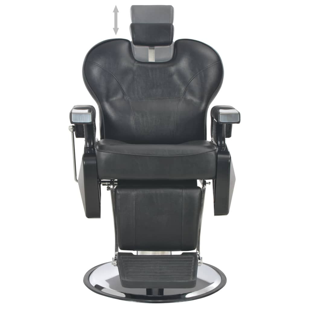 Poltrona da Barbiere Nera 72x68x98 cm in Similpelle vidaXL