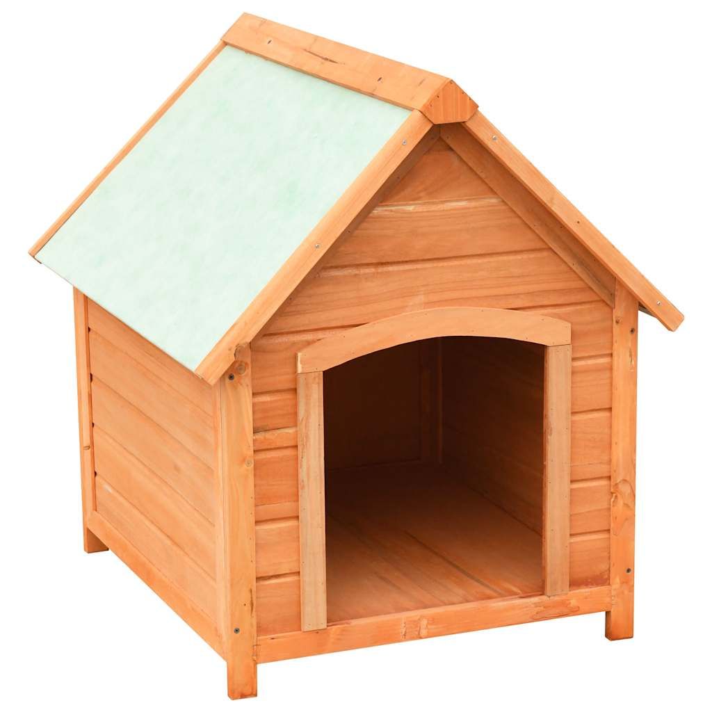 Cuccia per Cani in Legno Massello di Pino e Abete 72x85x82 cm vidaXL