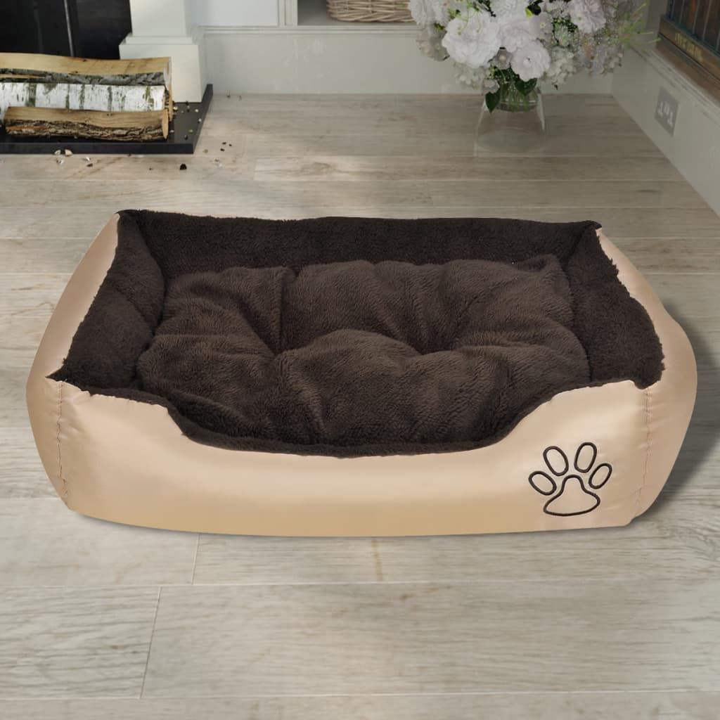 Letto per cani Beige e Marrone XXL vidaXL