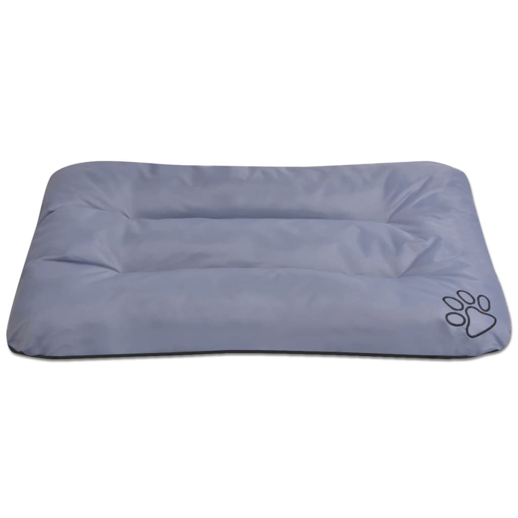 Materasso per Cani Taglia L Grigio vidaXL