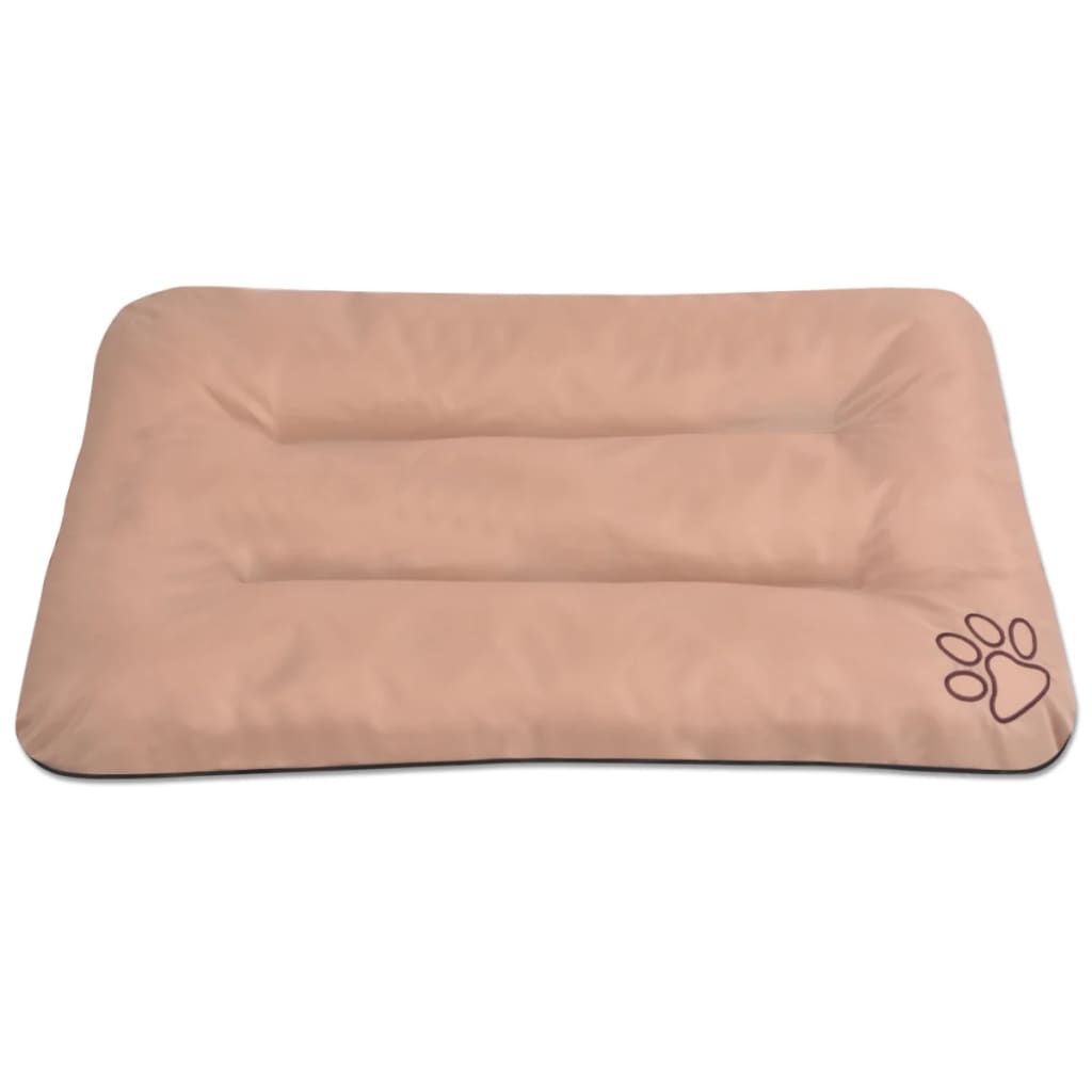 Materasso per Cani Taglia L Beige vidaXL