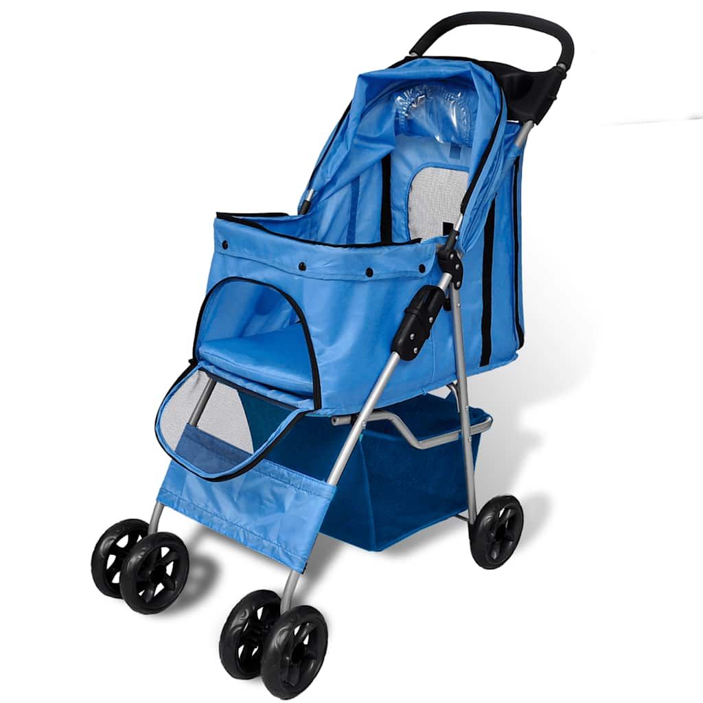 Passeggino per Cani Blu vidaXL