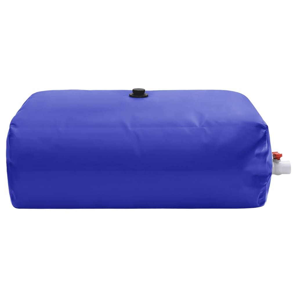 Serbatoio Acqua con Rubinetto Pieghevole 1500 L in PVC vidaXL