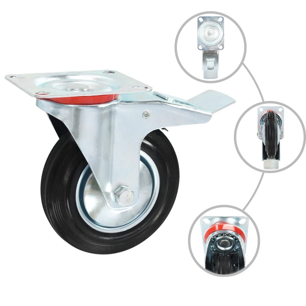 Ruote Girevoli 8 pz 160 mm vidaXL