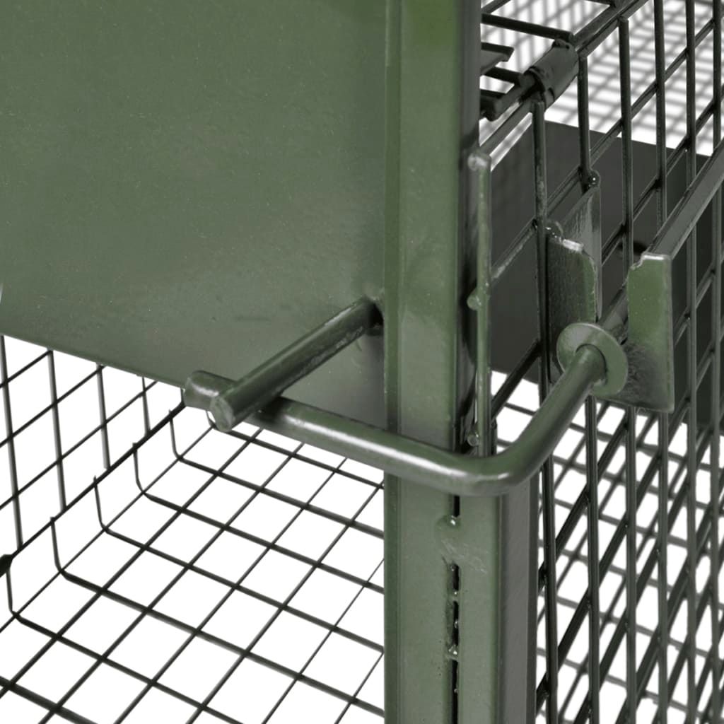 Trappola per Animali Vivi con 2 Porte vidaXL