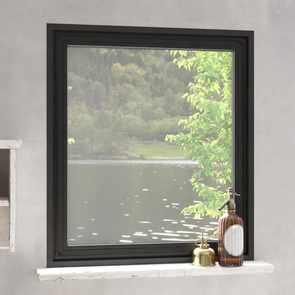 Zanzariera Magnetica per Finestre Antracite 120x140 cm vidaXL
