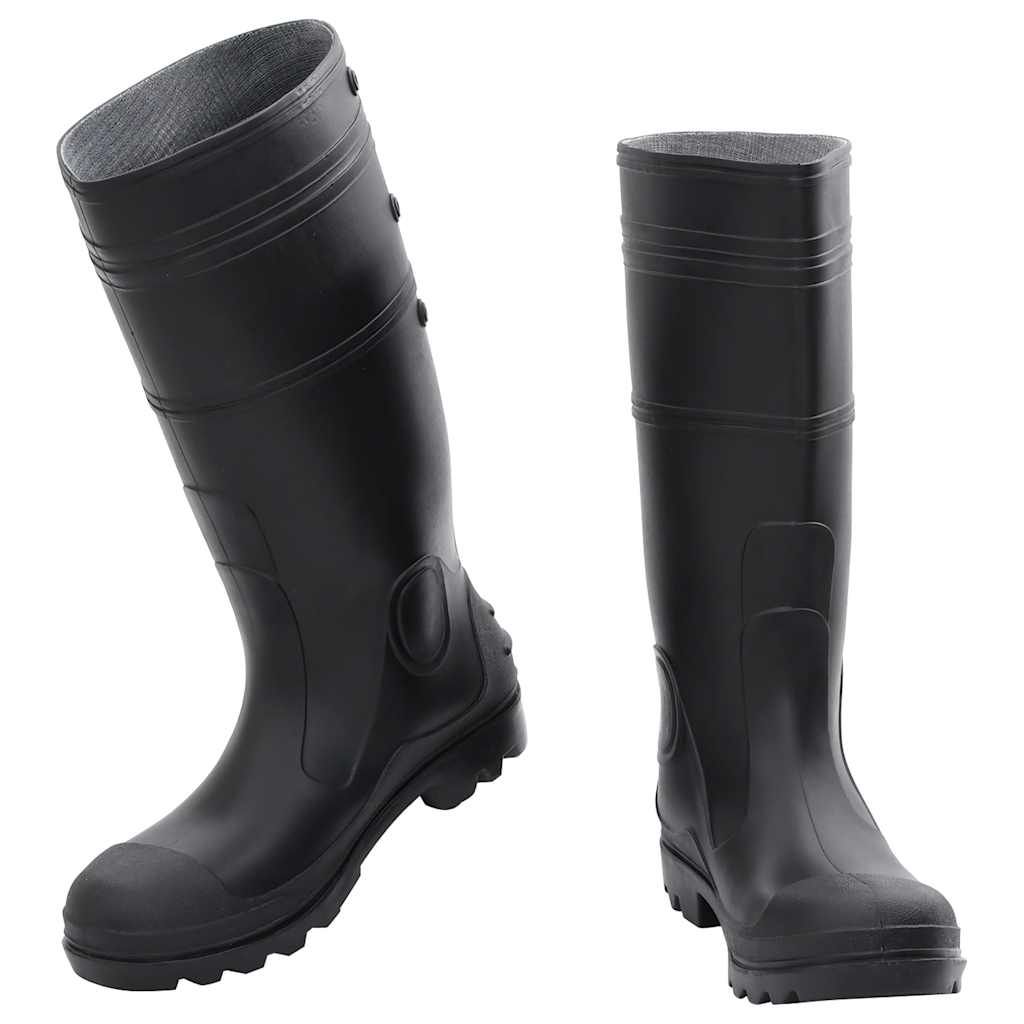 Stivali da Pioggia Neri Misura 41 in PVC vidaXL