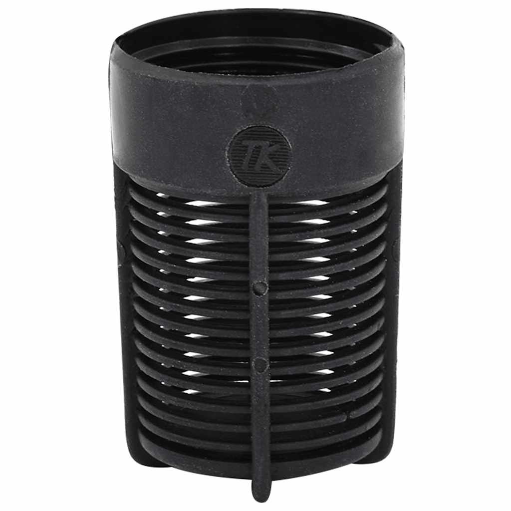 Tubo di Aspirazione con Raccordi in Ottone Nero 1" 7 m in PVC vidaXL