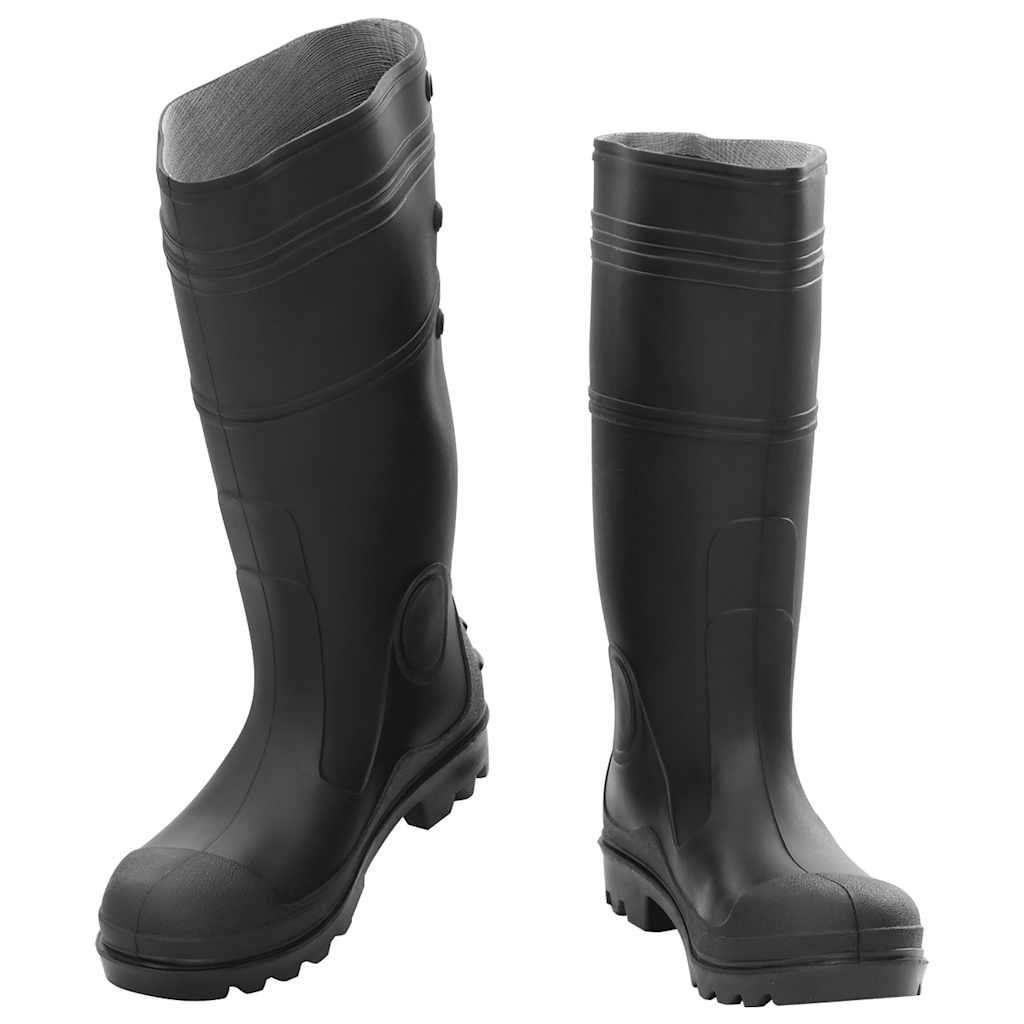 Stivali da Pioggia Neri Misura 40 in PVC vidaXL