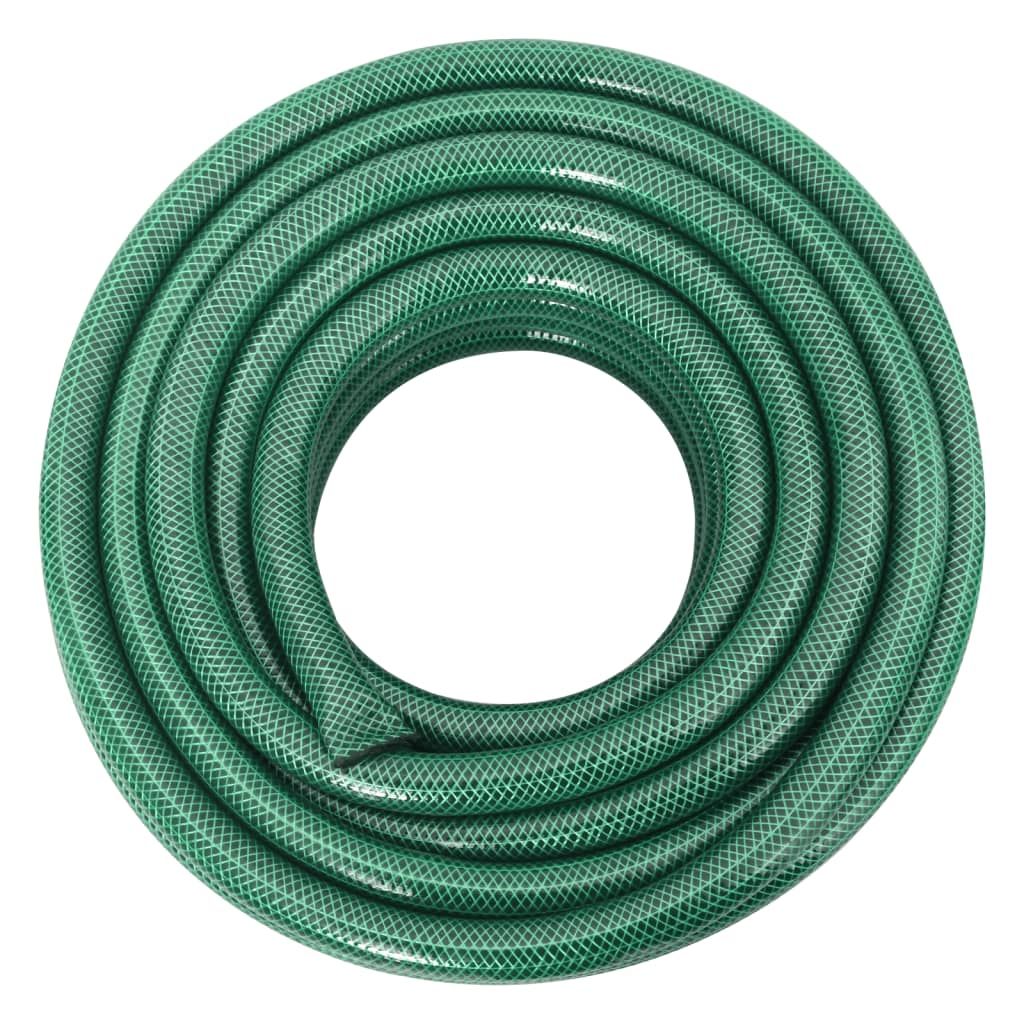 Tubo d'Aria Verde 0,75" 20 m in PVC vidaXL