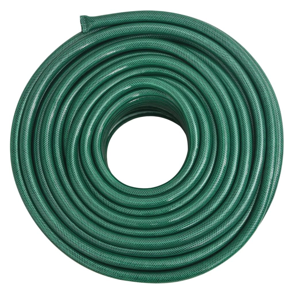Tubo d'Aria Verde 1" 30 m in PVC vidaXL