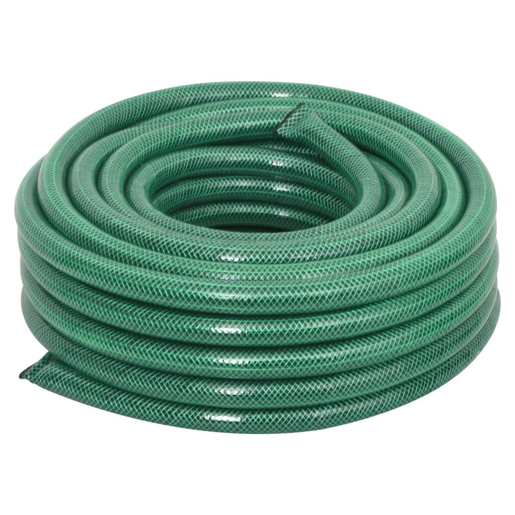Set Tubo da Giardino con Raccordi Verde 0,75" 20 m in PVC vidaXL