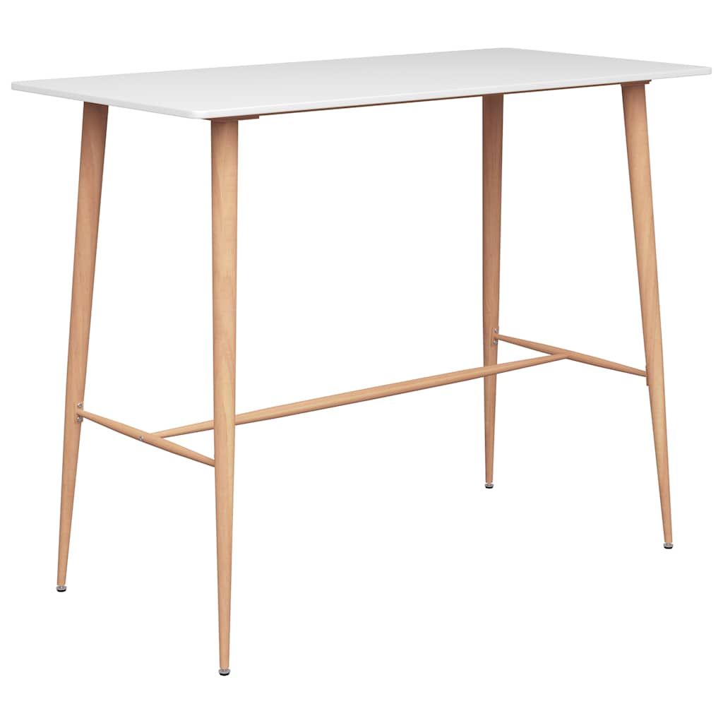 Set da Bar 5 pz Bianco e Nero vidaXL