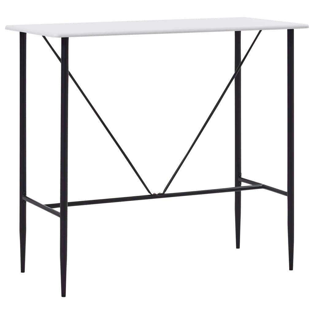 Set da Bar 5 pz in Tessuto Nero vidaXL