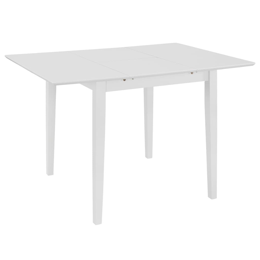 Set da Pranzo 3 pz in MDF Bianco vidaXL