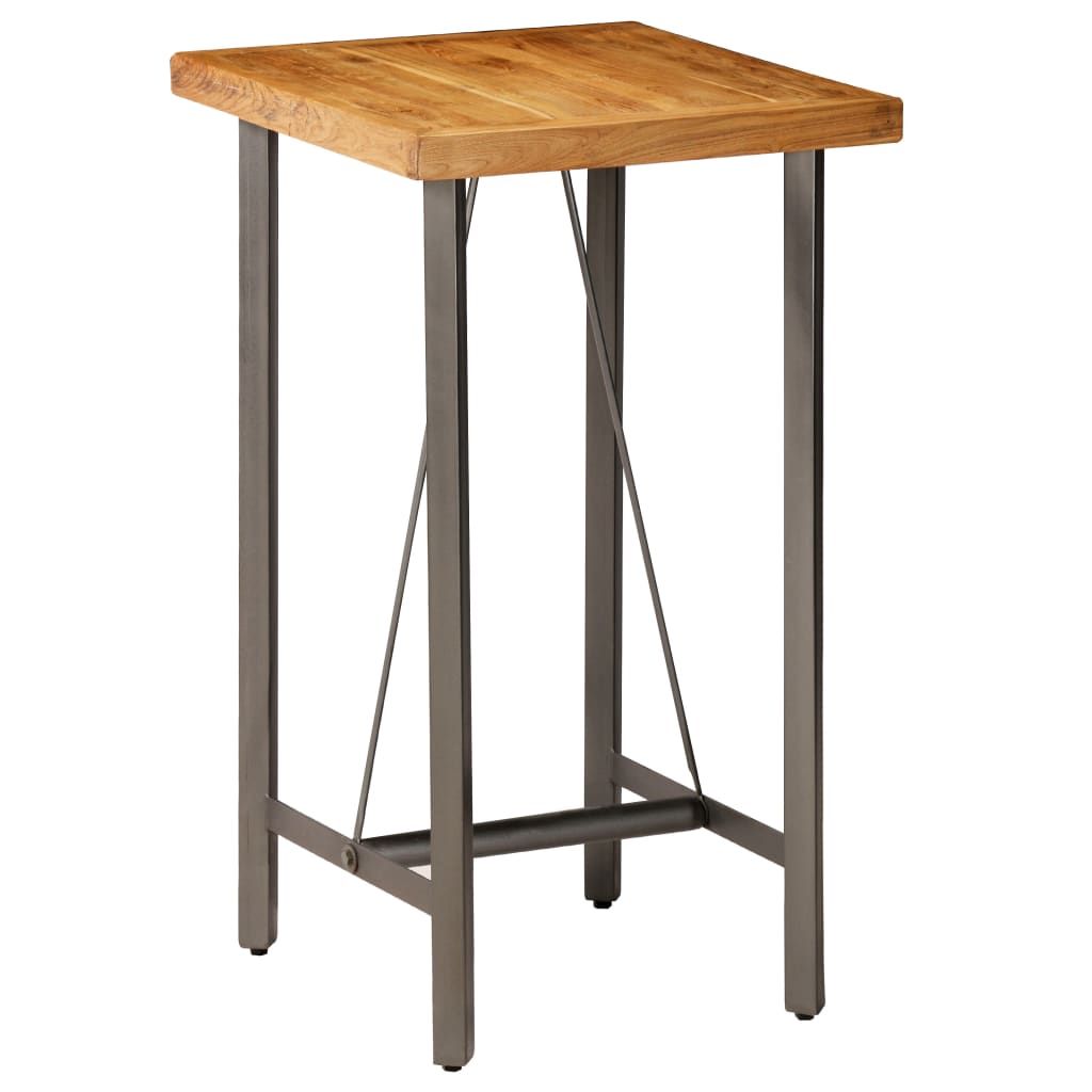 Set da Bar 3 pz in Teak Massello di Recupero vidaXL