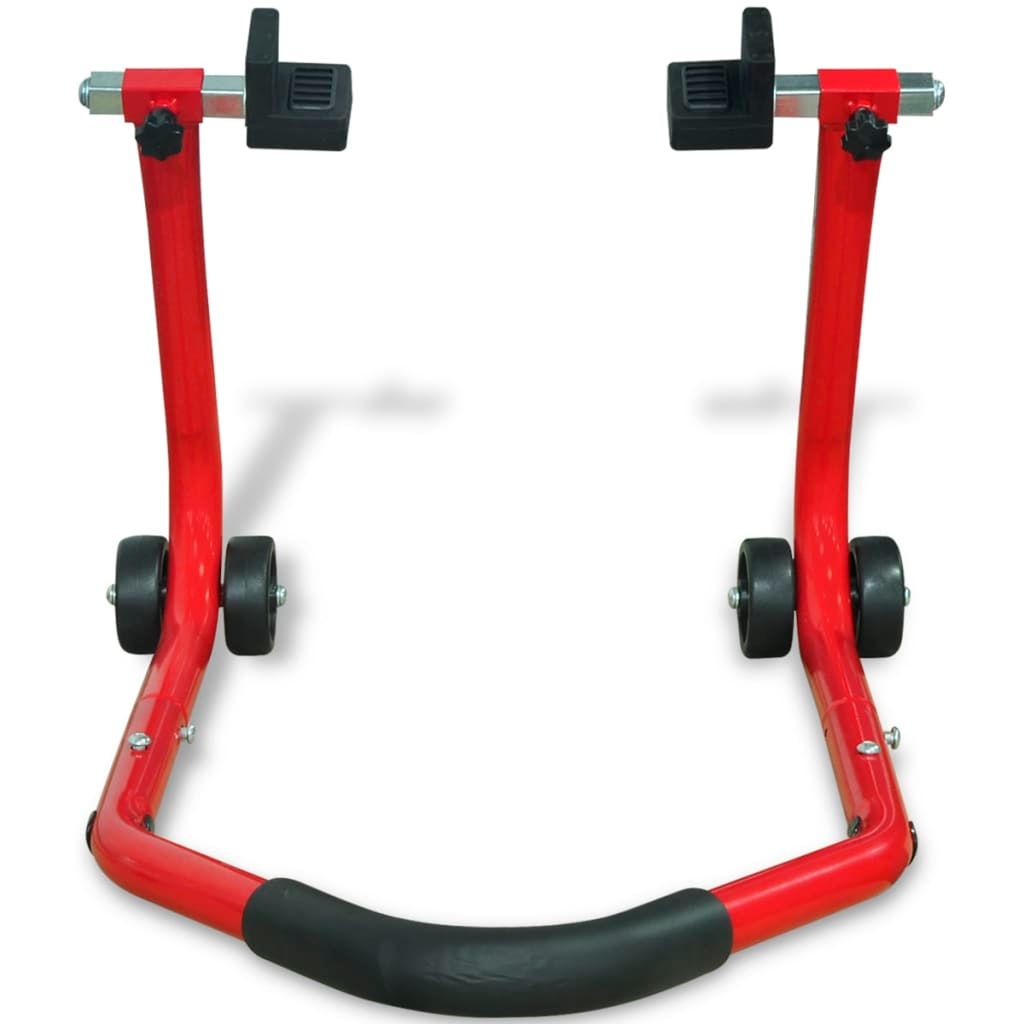 Cavalletto Posteriore Paddock per Moto Rosso vidaXL
