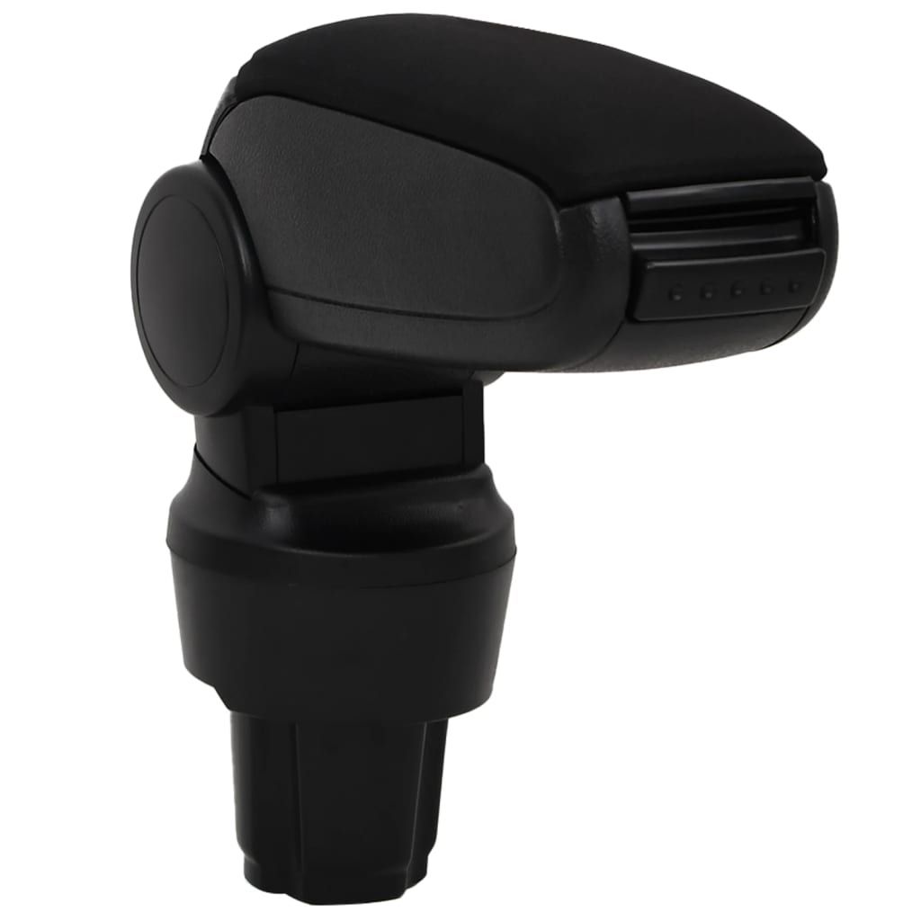 Bracciolo per Auto Nero 13x33x(33-49) cm in ABS vidaXL