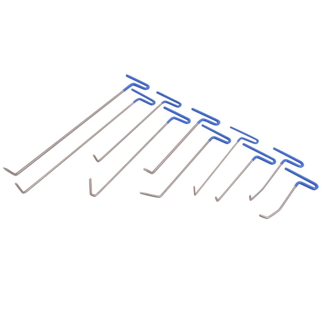 Set 28 Pz Rimozione Ammaccature senza Verniciatura Acciaio Inox vidaXL