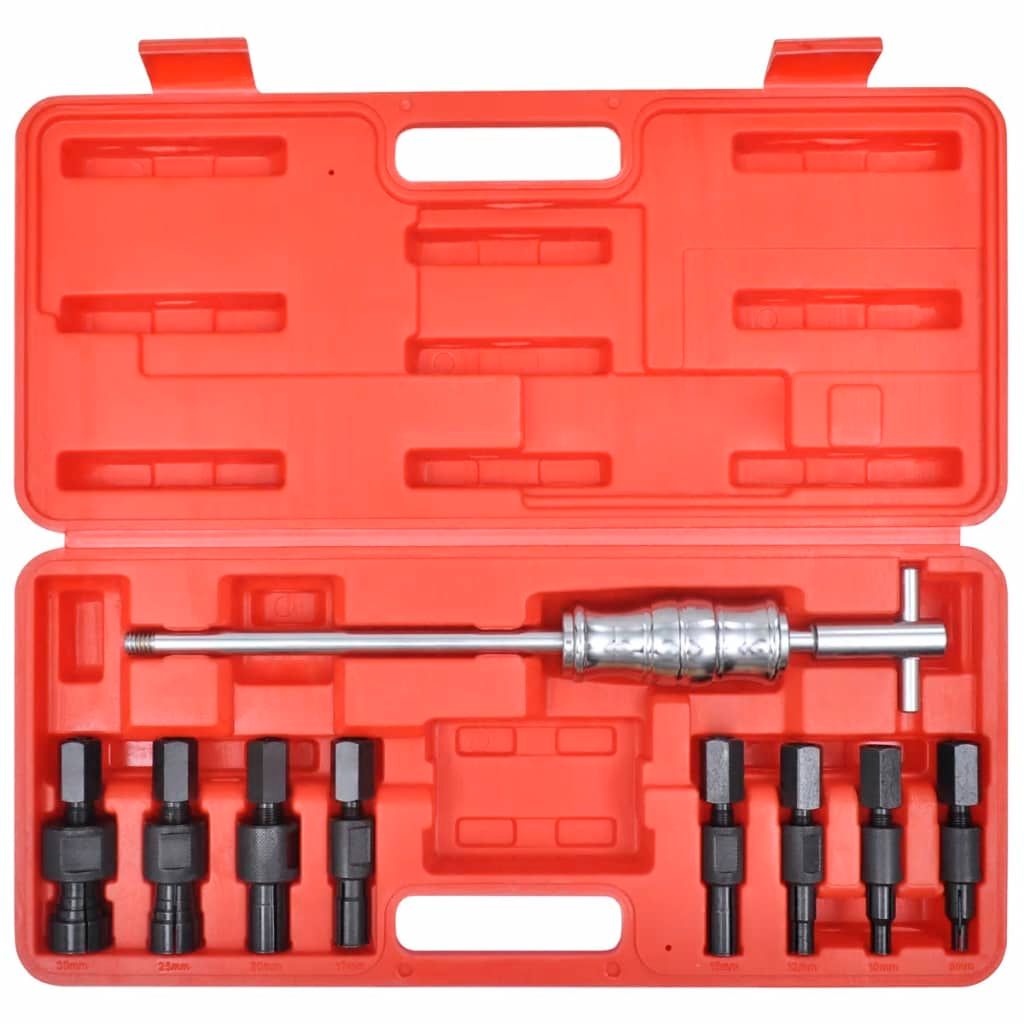 Set Strumenti Estrattori Cuscinetti Foro Cieco 9 pz vidaXL
