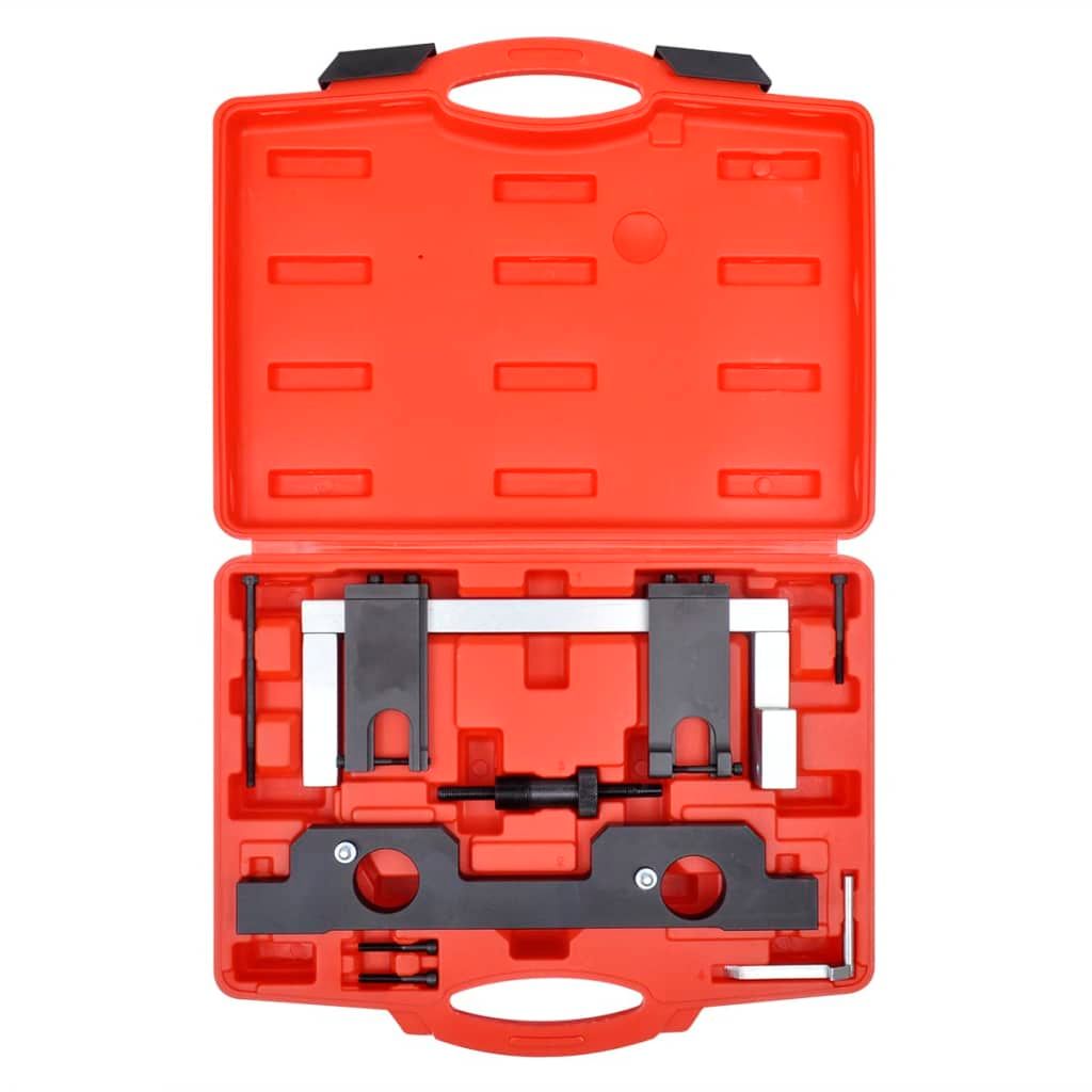 Set attrezzi temporizzazione e bloccaggio del motore per BMW N20 &amp; N26 vidaXL