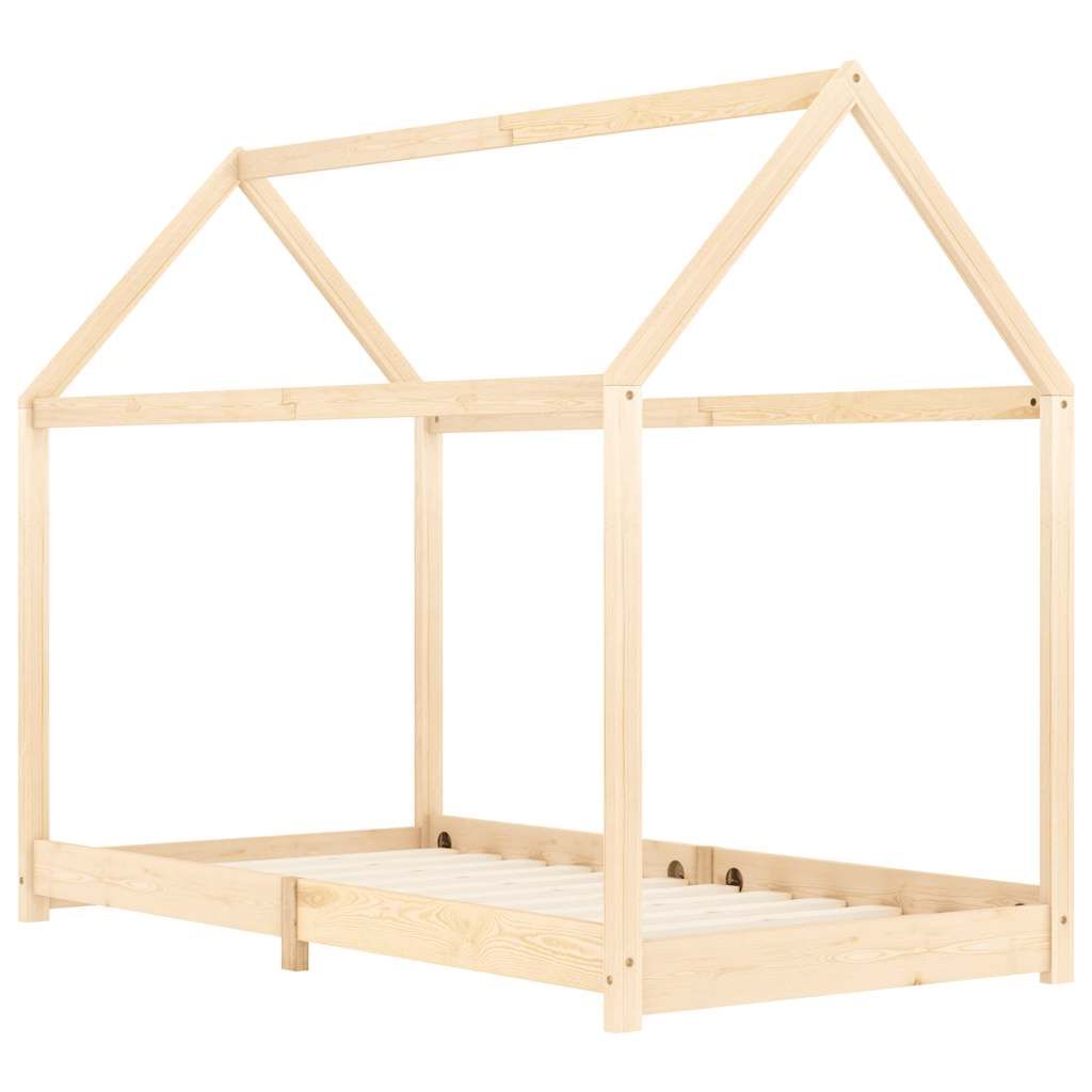Giroletto per Bambini in Legno Massello di Pino 90x200 cm vidaXL