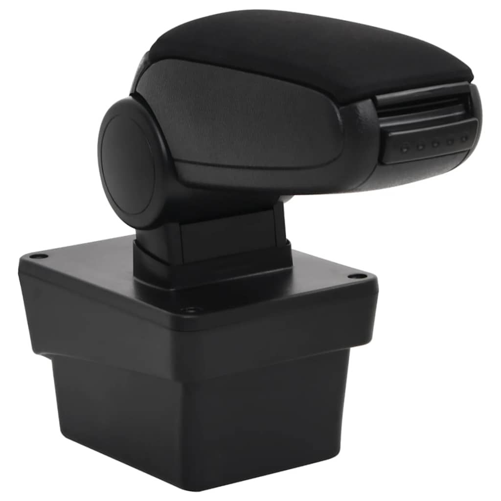 Bracciolo per Auto Nero 17x40x(31-49) cm in ABS vidaXL
