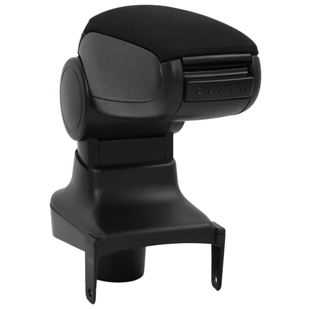 Bracciolo per Auto Nero 15x35x(30-47) cm in ABS vidaXL