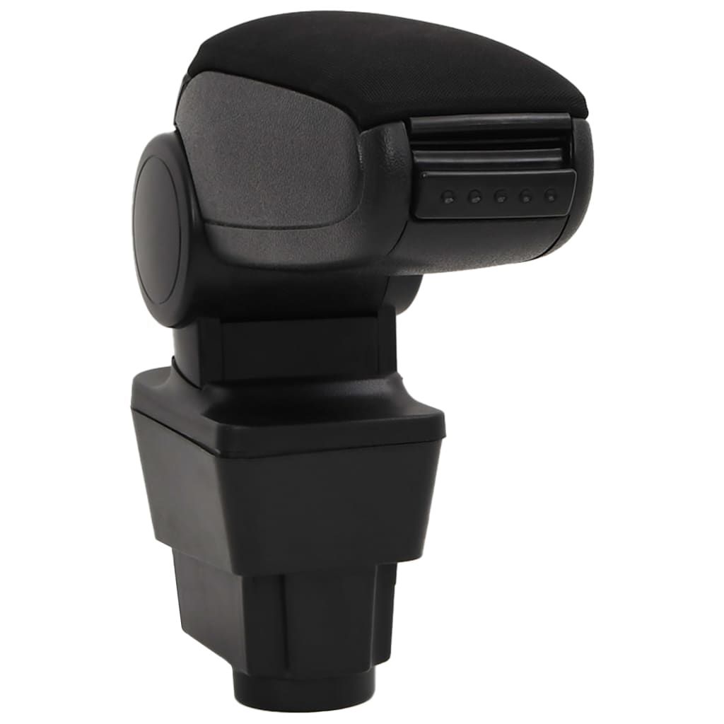 Bracciolo per Auto Nero 11x35x(32-49) cm in ABS vidaXL