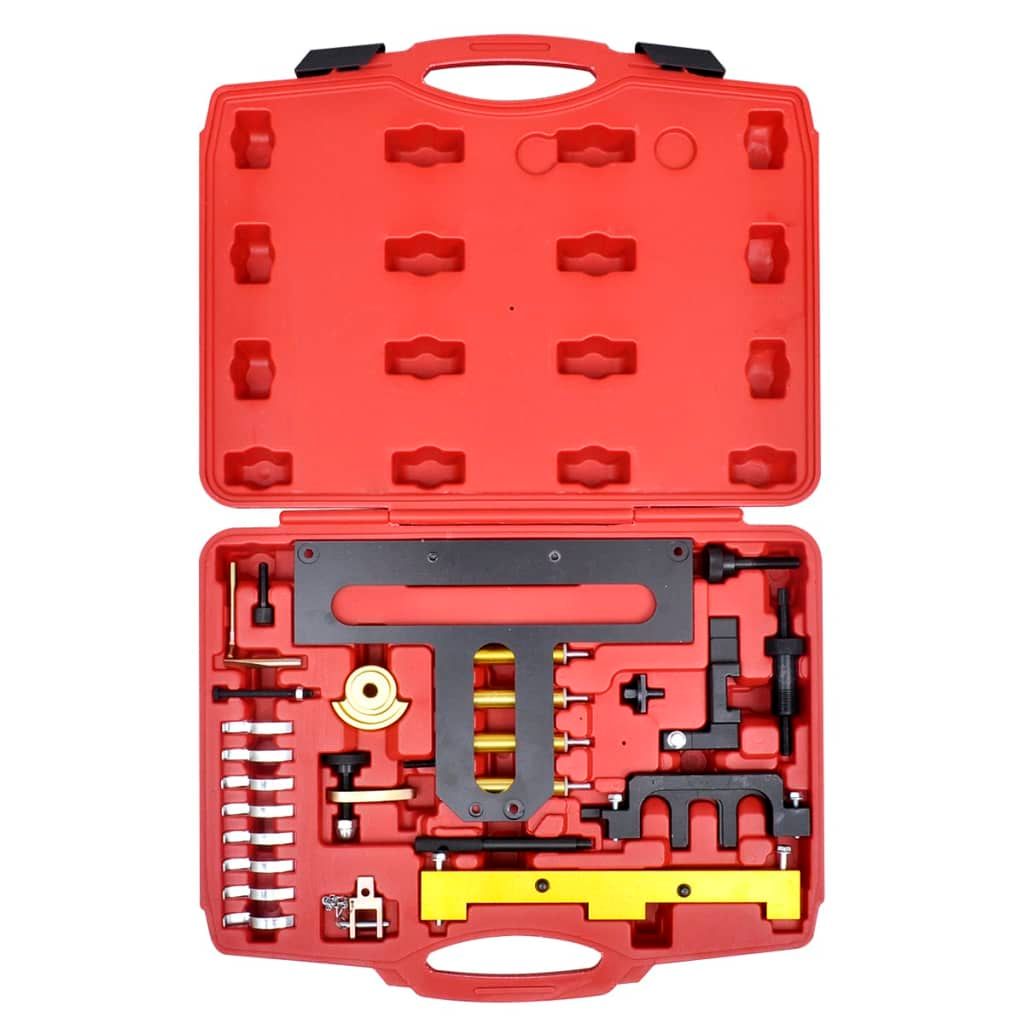 Kit attrezzi temporizzazione e bloccaggio motori a benzina BMW N42/N46 vidaXL