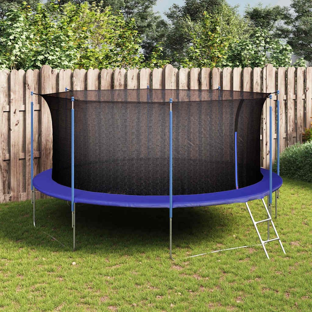 Rete di Sicurezza per Trampolino Rotondo 4,57 m vidaXL